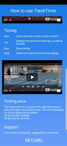 TrackTimer - Sports video analyser screenshot 11