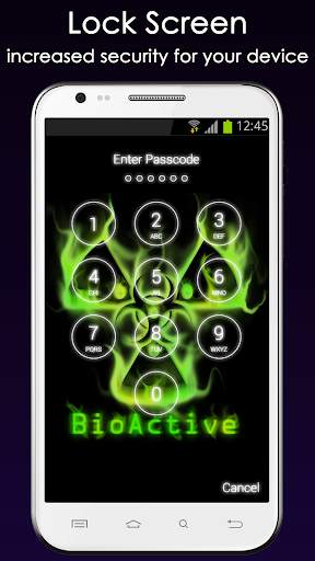 Biohazard Lock Screen screenshot 1