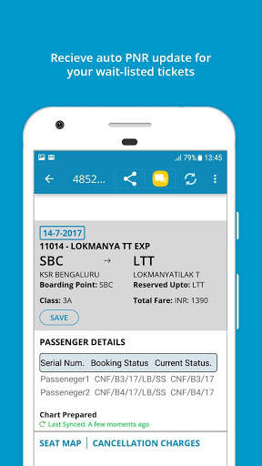 ভারতীয় রেল তথ্য screenshot 2