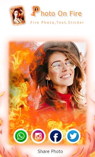 Photo On Fire - Fire Photo ,Text, Sticker 🔥🖼️ screenshot 8