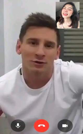 Messi Call Me! Fake Video Call screenshot 1