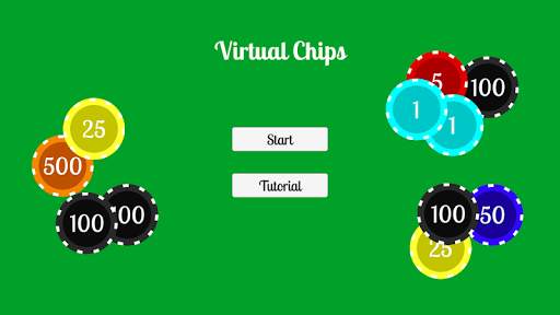 Virtual Chips Free - Virtual Poker Chips screenshot 1