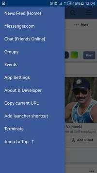 Flash for Facebook screenshot 2