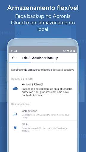Acronis True Image: Mobile screenshot 2