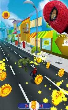 Subway SpiderVerse Rush: avenger spiderman 3D Game screenshot 3