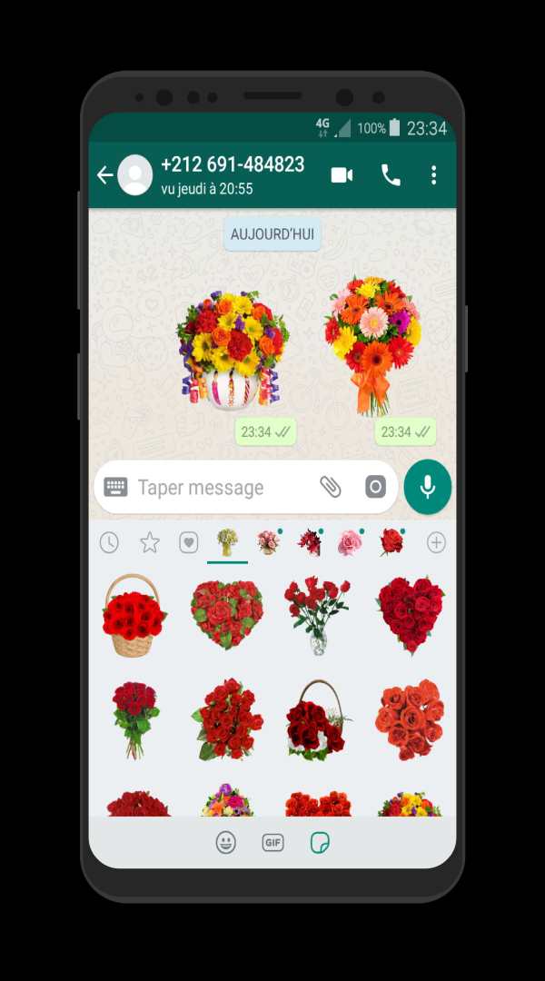 New WAStickerApps Roses  Flowers Stickers screenshot 10