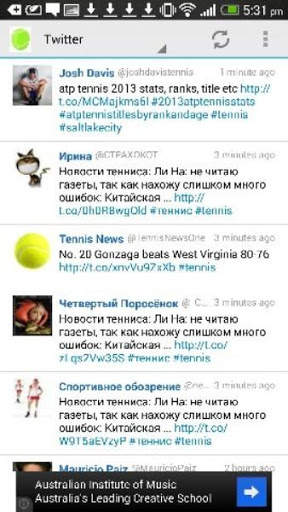 Tennis Live screenshot 2