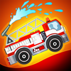 Fire Fighters Racing: Fireman Drives Fire Truck आइकन