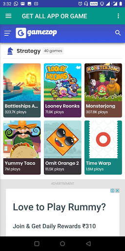 GameZope 99 online Games screenshot 4