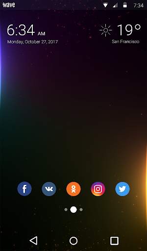 Neon Glitter Keyboard   Live Wallpaper screenshot 6