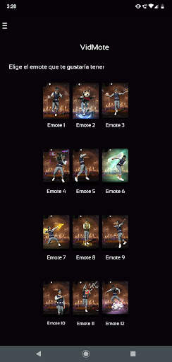 VidMote FF: Script de emotes screenshot 2