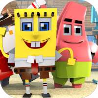 Bikini Bottom City Map for Minecraft logo