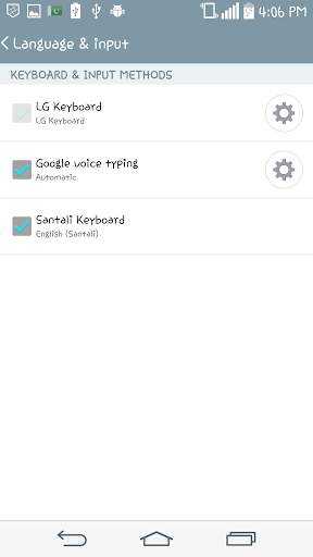 Santali Keyboard screenshot 2