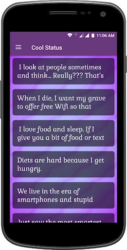Cool Status screenshot 1