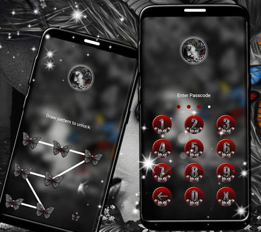 Abstract Girl Launcher Theme screenshot 6