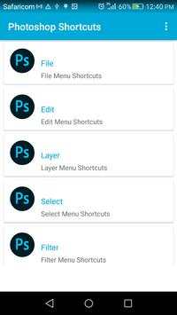 Photoshop Shortcuts скриншот 2