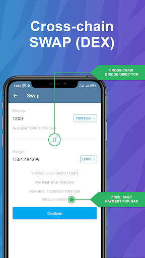 Teegra Messenger Crypto Wallet screenshot 7