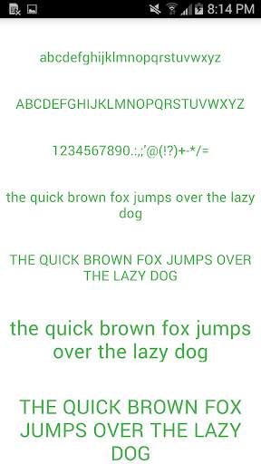 Color Fonts for FlipFont #1 5 تصوير الشاشة