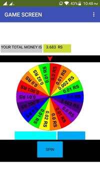 EARN MONEY SPINNER स्क्रीनशॉट 1
