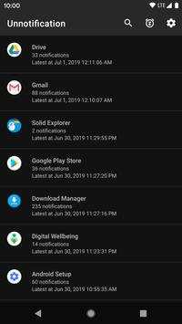 Unnotification 5 تصوير الشاشة