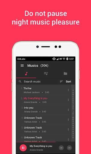 GM Music GO screenshot 4