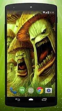 Evil Mushroom Live Wallpaper screenshot 1