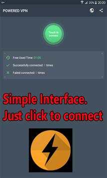 Power VPN Unlimited Free VPN screenshot 1