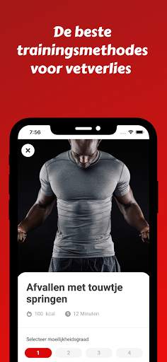 Thuis Afvallen voor Mannen - Fitness Oefeningen screenshot 4