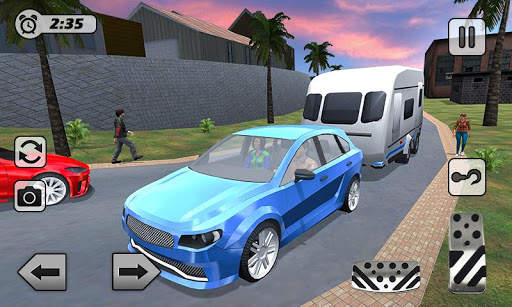 Caravan Driving Beach Resort: Drive RV Camper Van screenshot 4