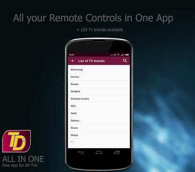 Master TV Remote Control screenshot 5