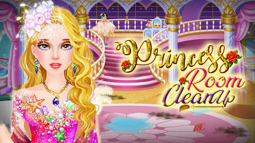 Princess Room Cleanup Washer screenshot 1