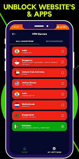 Pakistan VPN: Pak VPN Servers screenshot 2