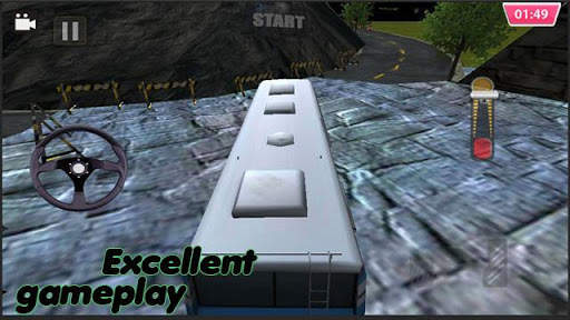 Uphill Climb Bus Drive-offroad screenshot 3