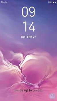 Lock Screen for Galaxy S10 screenshot 2