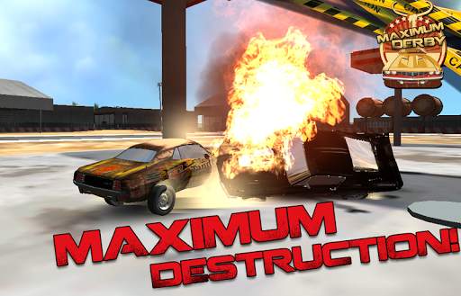 Maximum Derby Racing 3d screenshot 3