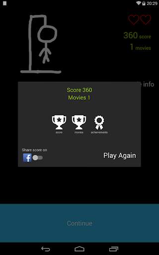 Hangman: Movie Edition screenshot 8