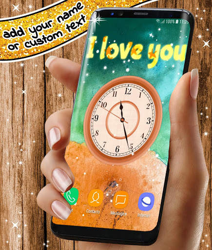 Analog Clock App ❤️ Classic Live Wallpaper Themes screenshot 1