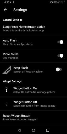 Home Button Flashlight - replace Google Assistant screenshot 2