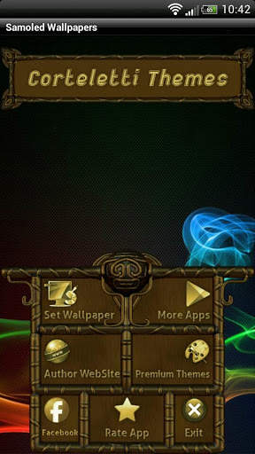SAMOLED GO Launcher EX Theme screenshot 6