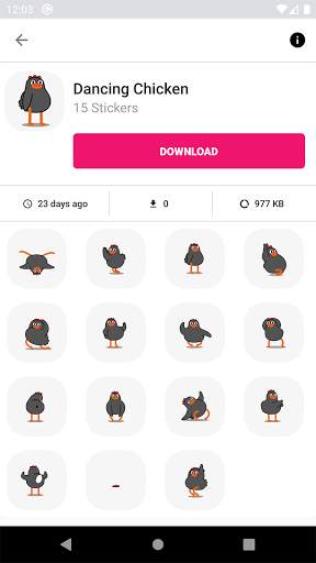 New Animated Stickers For WhatsApp - WAStickerApps screenshot 5
