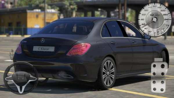 Driving C180 Benz AMG - City & Parking screenshot 3