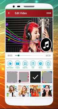 Collage Video Maker con canción screenshot 1