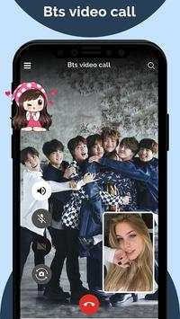 BTS Video Call Prank 1 تصوير الشاشة