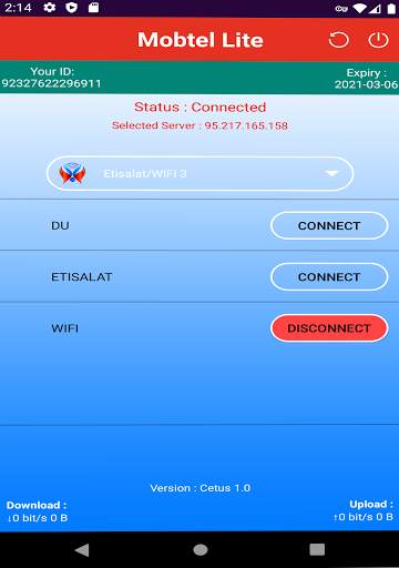 Mobtel vpn screenshot 6