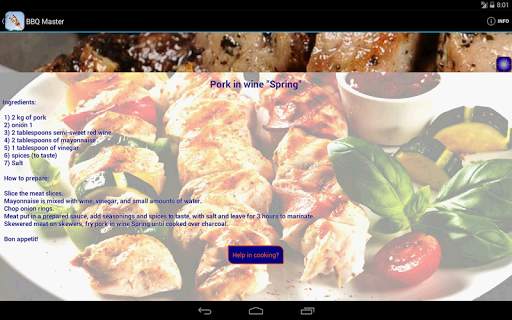 BBQ Master Free - recipes and flip-over timer screenshot 13