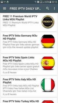 FREE IPTV DAILY UPDATES screenshot 3