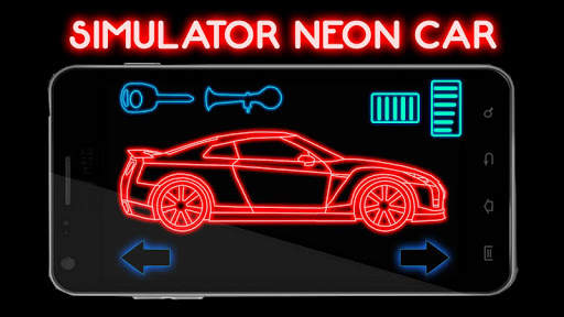 Simulator Neon Car screenshot 1