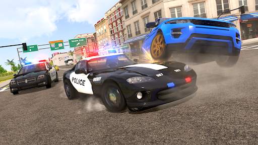 Police Drift Car Driving screenshot 3