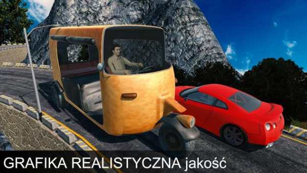 Góra samochód riksza napędowy gra screenshot 1