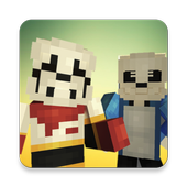 Skins Undertale for Minecraft 3D icon